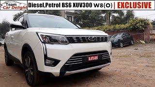 BS6 XUV300 Top Model W8(O) Detailed Walkaround with On Road Price | Team Car Delight