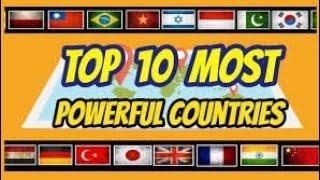 Top 10 powerful country in 2020 / With tourism View