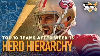 Herd Hierarchy: Colin ranks the top 10 teams in the NFL after Week 15 | NFL | THE HERD