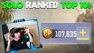 SOLO RANKED TOP 10 LEADERBOARD GRIND! 