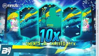 10 X GUARANTEED PLAYER MOMENTS PACKS! | FIFA 20 ULTIMATE TEAM