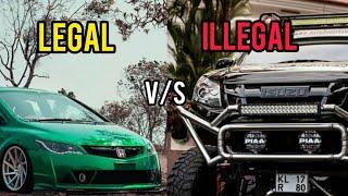 Top 10: Legal & Illegal car modification in India