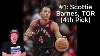 Reacting To Ranking the Top 10 Rookies this NBA Season! (EXTREMELY CONTROVERSIAL)