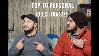 MY FIRST QUESTION AND ANSWER SESSION: My Top 10!