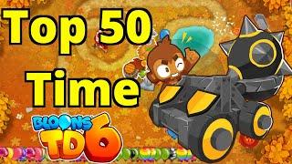 Bloons TD 6 Race - One of a kind - Top 50 Time - On Mobile