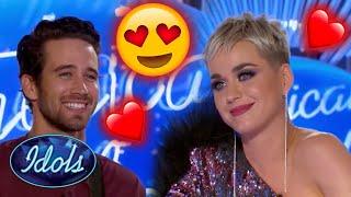 KATY PERRY FALLS IN LOVE | Idols Global