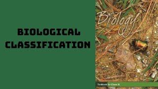 || Biological Classification || Class XI (Biology) PART-1 || Important Topics ||