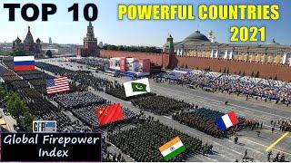 Top 10 Powerful Country 2021 | Global Firepower Index 2021