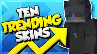 10 Trending Minecraft Skins!