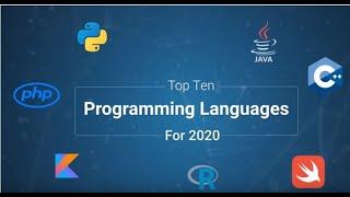 top 10 programming language 2020  #toban ugu horeeyo ee programming ka 2020#