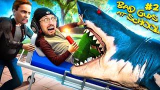 Bad Guys At School 2!  Bullies Made Me DO THIS! (FGTeeV vs SHARK)