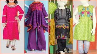 Top Stylish & Beautiful Small Girls Dress Designs for Age Between 5 to 10 Years Old