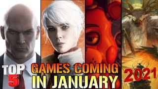 TOP 5 Games Coming This Month In January 2021  (PS4, PS5, PC, XBOX & Nintendo Switch)