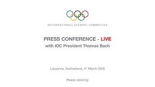 Press Conference with IOC President Thomas Bach