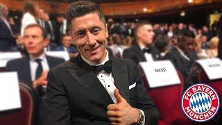 Robert Lewandowski at the Ballon d'Or