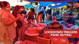 21-Day Lockdown Due To Coronavirus Triggers Panic Buying In India