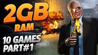 Top 10 Games for 2GB RAM | Ultra Realistic Low End 2GB RAM PC Games | Part# 1
