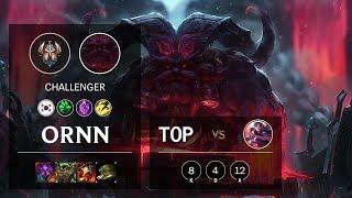 Ornn Top vs Irelia - KR Challenger Patch 10.7