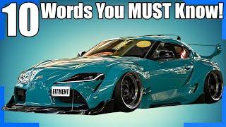 10 Words Every Car Guy MUST Know! (FITMENT EDITION)