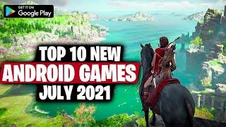 Top 10 NEW ANDROID GAMES of The MONTH JULY 2021 | High Graphics (Online/Offline)