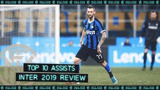 INTER TOP 10 ASSISTS | 2019 REVIEW feat. Romelu Lukaku, Lautaro Martinez, Marcelo Brozovic... 