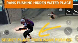 TOP SECRET POCHINOK HIDDEN PLACE IN FREE FIRE | SECRET TRICK AND TIPS | RANK PUSHING PLACE #SHORTS