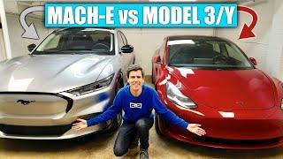 Ford Mustang Mach-E vs Tesla Model 3, Model Y - Tesla's Still King