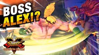 Fighting Boss Alex !? / Arcade Mode Boss Battle & Kage/Gill Highlights