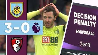 VAR DRAMA TURNS GAME ON ITS HEAD | THE GOALS | Burnley v Bournemouth 2019/20