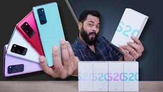 Samsung Galaxy S20 FE Unboxing And First Impressions ⚡⚡⚡ Samsung Flagship Under 50000???