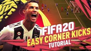 TOP 5 EASY WAYS TO SCORE CORNER KICKS IN FIFA 20 ULTIMATE TEAM! ** HOW TO