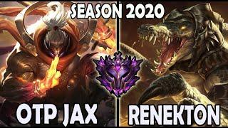 OTP Jax vs Renekton [ TOP ] Lol Korea High ELO * 10.4 *