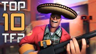 Top 10 TF2 plays - Fancy Loadouts & Demoknight tf2? (2019 E11)