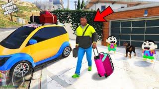 GTA 5 : Franklin Left House For Shinchan In GTA 5 ! (GTA 5 Mods)