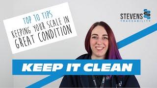 Keep it Clean - Top 10 Tips to Keep your Scale in Great Condition