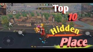 Kalahari map top 10 hidden place in free fire