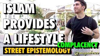 Street Epistemology: Zain (1) | Islam Provides a Lifestyle