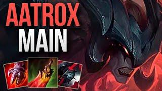 CHALLENGER AATROX MAIN SHOWS HOW TO CARRY A GAME! | CHALLENGER AATROX TOP GAMEPLAY | Patch 10.7 S10