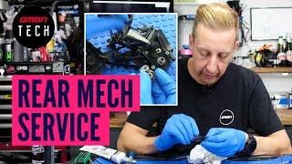 Servicing A Shimano Mech In Real Time | Mountain Bike Derailleur Service