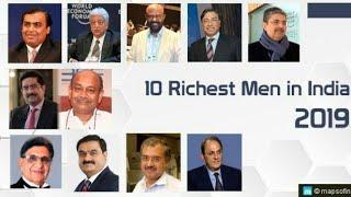 Top 10 richest person in india