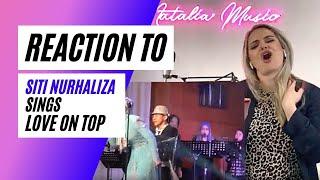 Voice Teacher Reacts to Siti Nurhaliza - Love On Top (The Royale Chulan Hotel)