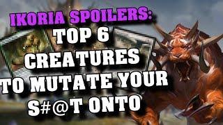 Ikoria Previews - Top 6 Creatures to Mutate Onto - MTG List Videos are fun!