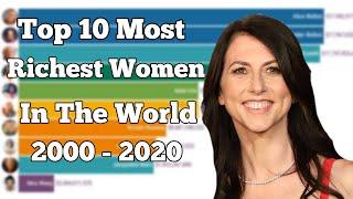 Top 10 Richest Women in the World 2000 - 2020!