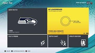 TOP 10 RANKED MADDEN H2H PLAYER!!! PROFESSOR FORM KICKIN IT WITH SUBS!!