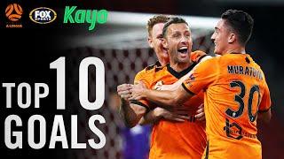 Top 10 Goals of the 2019/20 A-League Season