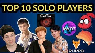 TOP 10 WORLD'S BEST SOLO PLAYERS PUBG MOBILE | WORLD'S BEST TOP 10 SOLO PLAYERS | SOLO VS SQUAD