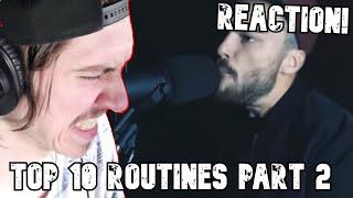 ACCURATE YET AGAIN! | Top 10 Beatbox Routines! Part 2 REACTION!