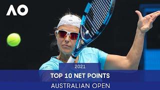 Top 10 Net Points | Australian Open 2021