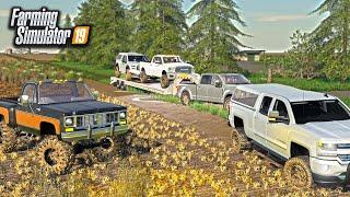 BUILDING LIFTED MUD TRUCKS & GOING MUDDING! (RCC) | FARMING SIMULATOR 2019