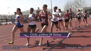 2020 TF - Winter Champs - 4x800 Relay (Girls)